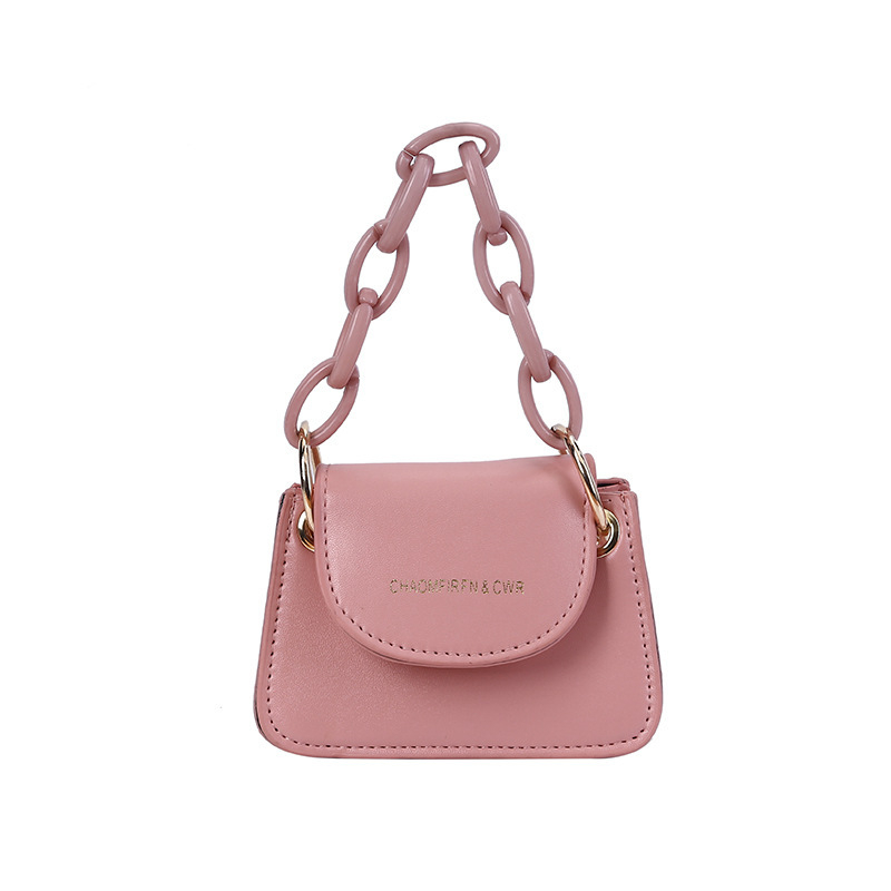 Mala torbica jelly s akrilnim lancem, crossbody, za svakodnevnu upotrebu