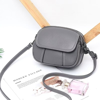 Damska torba cross-border, lagani luksuz, novi stil, svestrana ramena crossbody, višeslojna retro mala torba