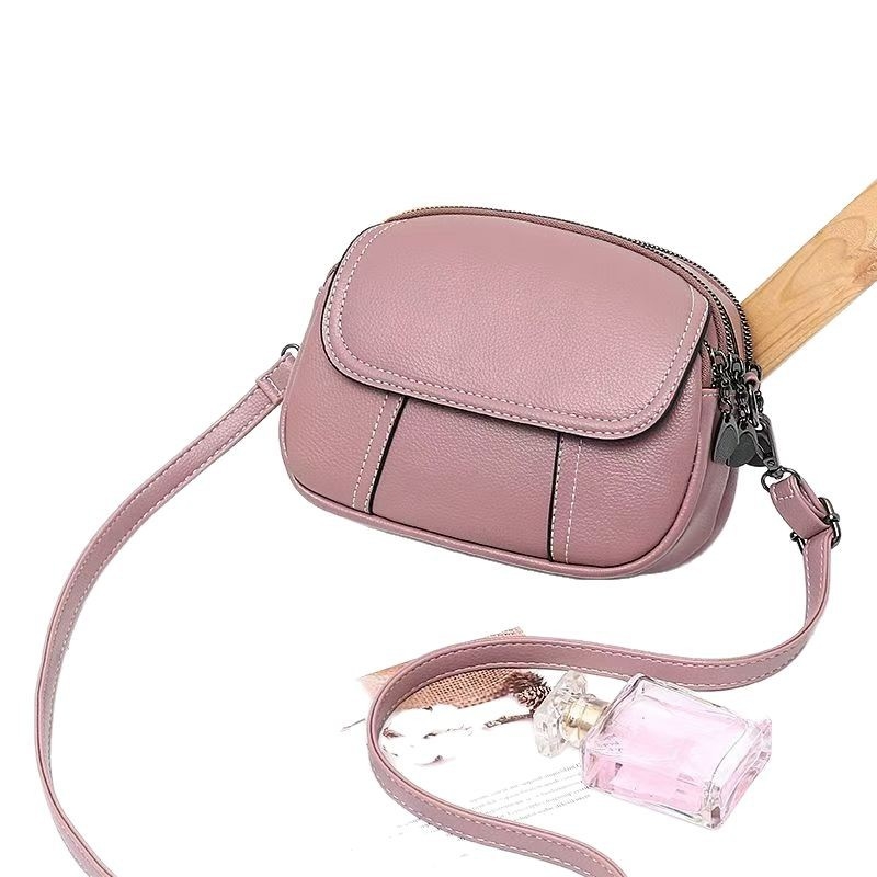 Damska torba cross-border, lagani luksuz, novi stil, svestrana ramena crossbody, višeslojna retro mala torba