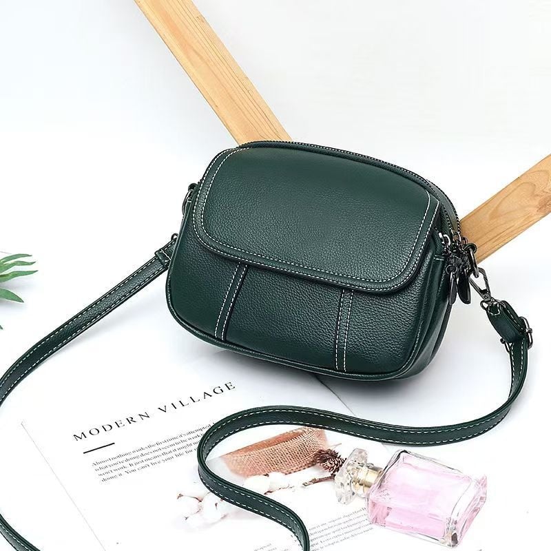 Damska torba cross-border, lagani luksuz, novi stil, svestrana ramena crossbody, višeslojna retro mala torba