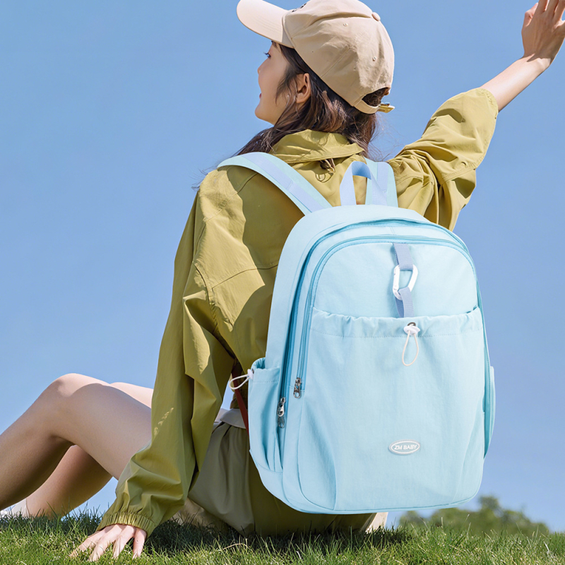 Unisex ruksak za srednju školu, vodootporan, zaštita kralježnice, velik kapacitet, casual putni ruksak