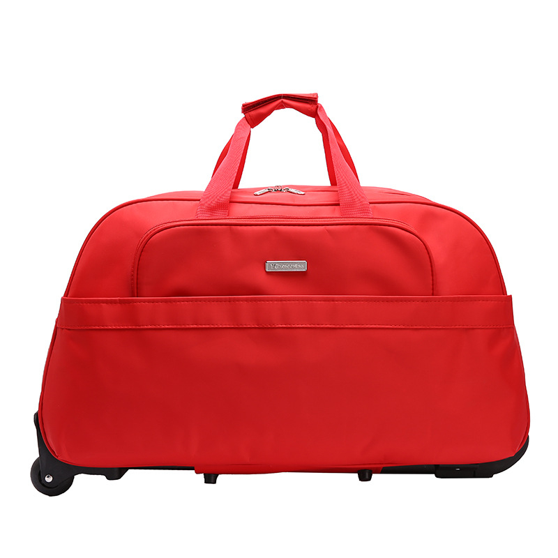 Torba za putovanje s kotačićima, Oxford materijal, 20–35 L, unisex, vodootporna