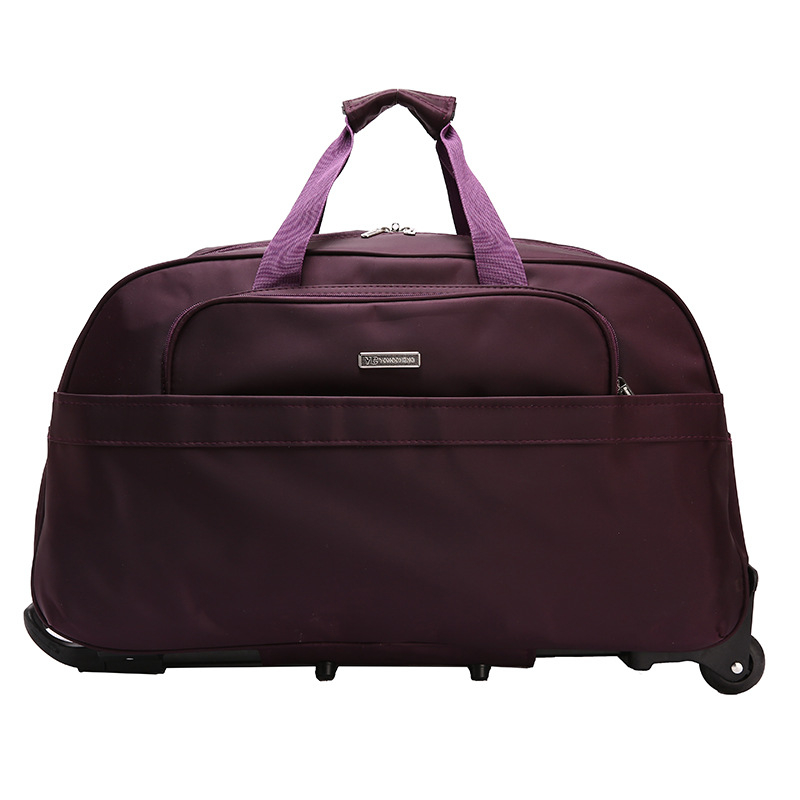 Torba za putovanje s kotačićima, Oxford materijal, 20–35 L, unisex, vodootporna