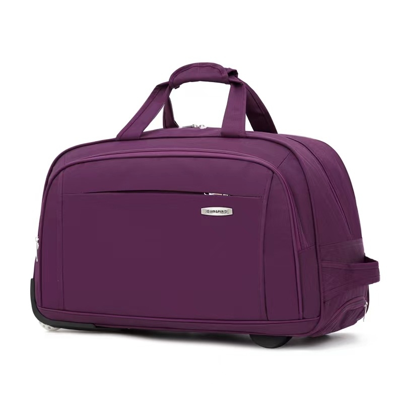 Lagana sklopiva torba s kotačićima od Oxford platna, 36–55 L, unisex za putovanja