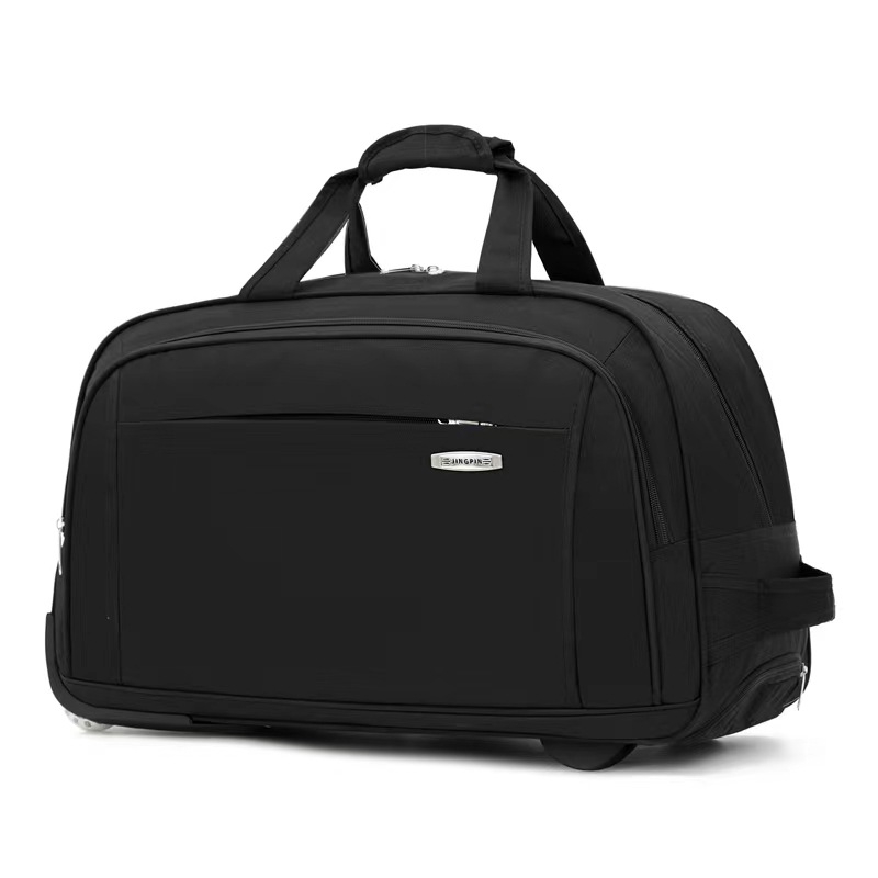 Lagana sklopiva torba s kotačićima od Oxford platna, 36–55 L, unisex za putovanja