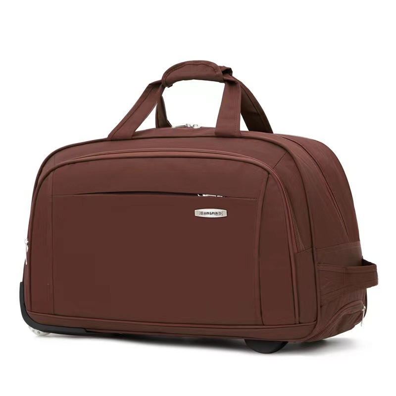 Lagana sklopiva torba s kotačićima od Oxford platna, 36–55 L, unisex za putovanja