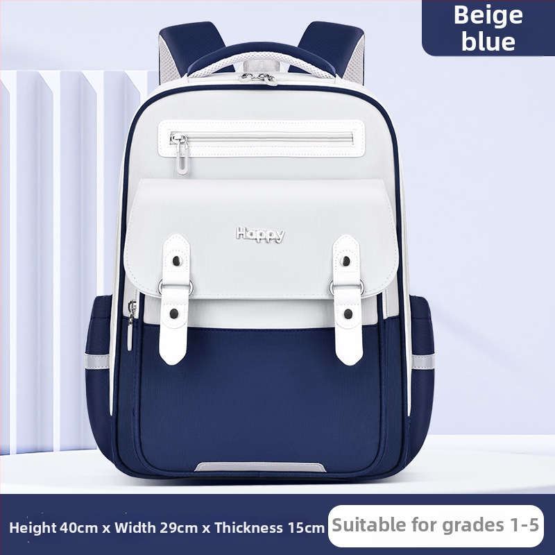 Nova lagana dječja torba s dizajnom oblaka, unisex, školska torba, velik kapacitet, Oxford tkanina