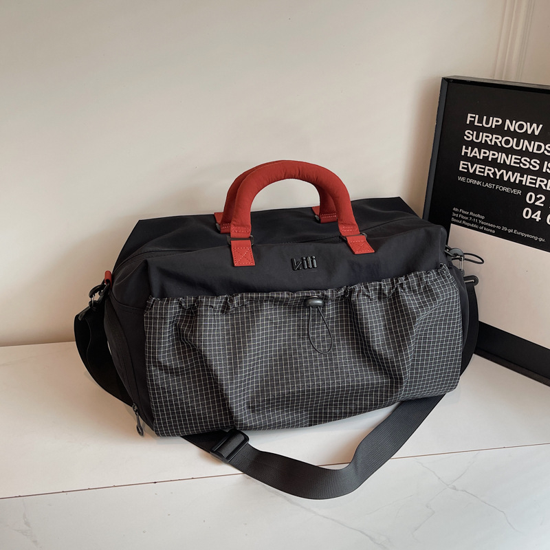 2026 Torba za putovanje velikog kapaciteta, unisex, lagana, s crossbody remenom i pretincom za odlaganje
