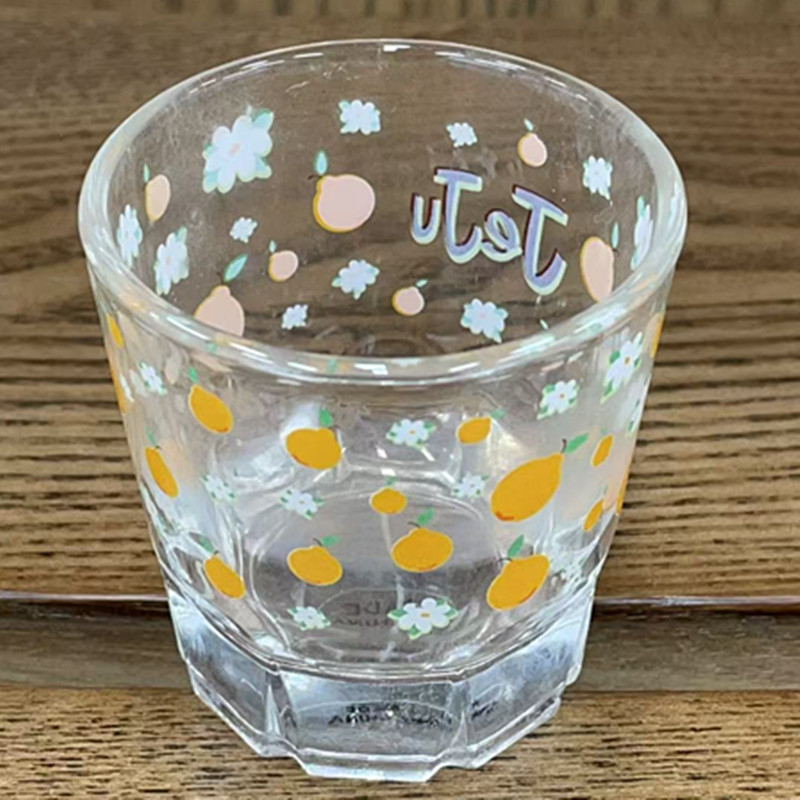 60 ml δώρο ποτήρι για soju, sake και λευκό κρασί, με φλοράλ σχέδιο και κορεατικού στυλ, στρογγυλό