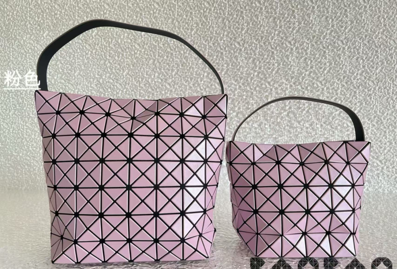 BAOBAO Ljeto 2025 Geometrijska šarena torba hobo s oblicima Crescent, baguette i bucket, boja povrćno plava