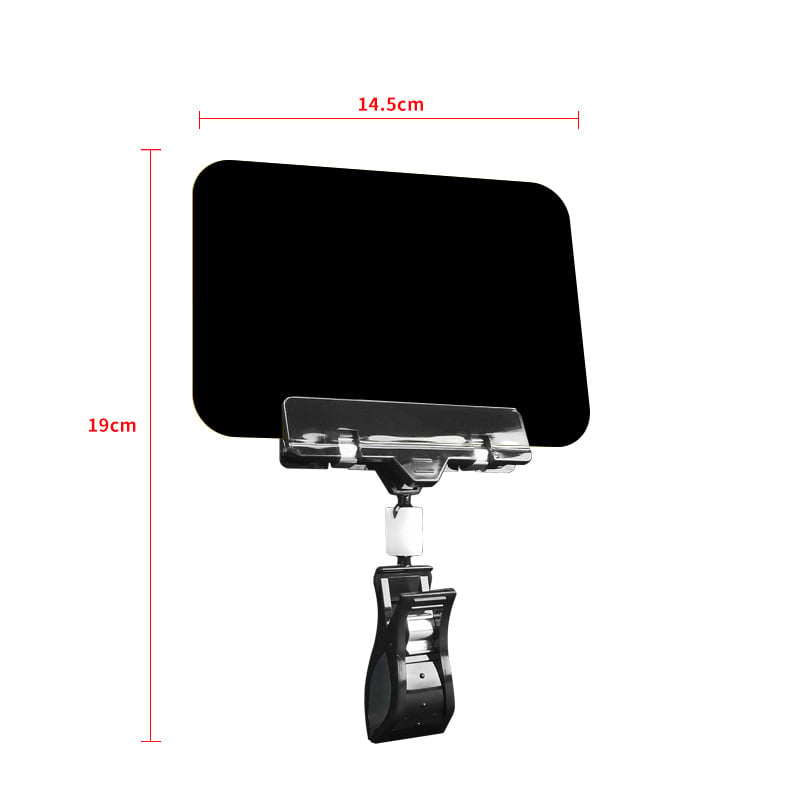 Carte de afișare a prețului ștergibil pentru fructe și legume, cu etichetă de preț și clips