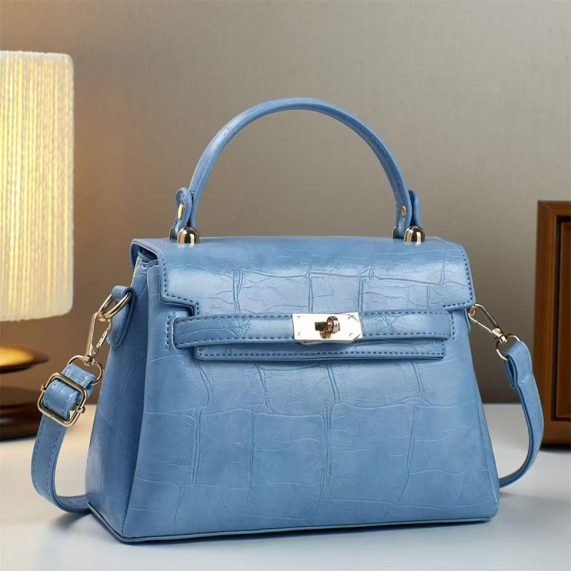 Mini Kelly torbica u retro stilu za žene, PU, mala veličina, crossbody/ramenska torba, proljetna kolekcija 2024