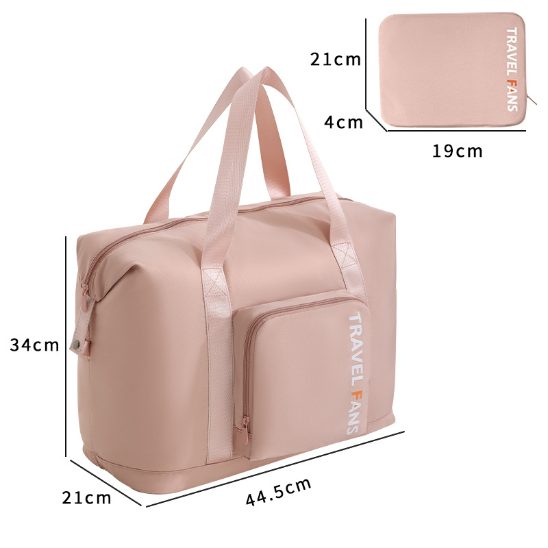 Sklopiva putna torba, 20-35L, velika kapaciteta, kompatibilna s koferima na kotačićima, višenamjenska tote torba, unisex, gradski minimalistički dizajn