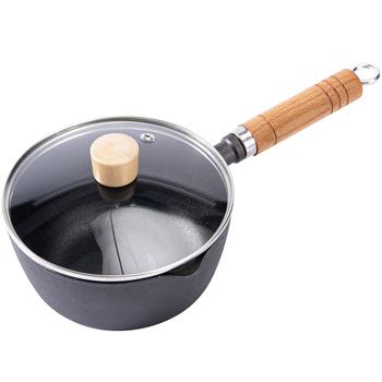 Oală mică din fontă pentru hrana bebelușilor, pentru prăjit, supe și tăiței instant, gătire lentă la foc mic, pentru uz casnic.