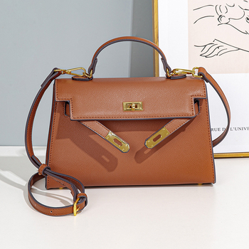 i'Mok ženska torbica nišnog dizajna, lagana luksuzna torba Kelly, 2023 novi model, preko ramena i crossbody, srednja veličina, PU koža