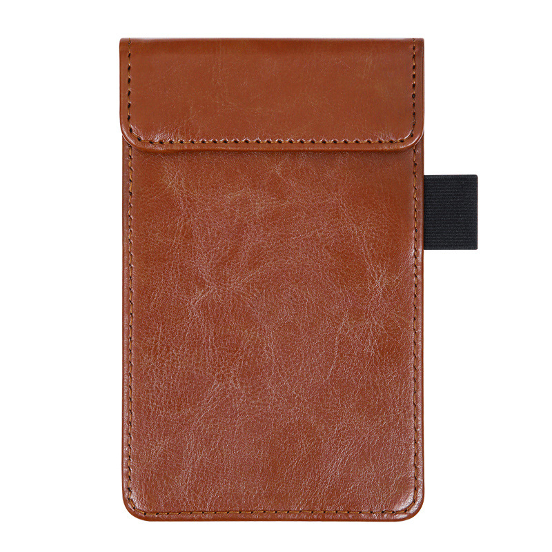 Clipboard din piele A4 cu planșă de scriere, dosar, clip pentru meniu, logo personalizat