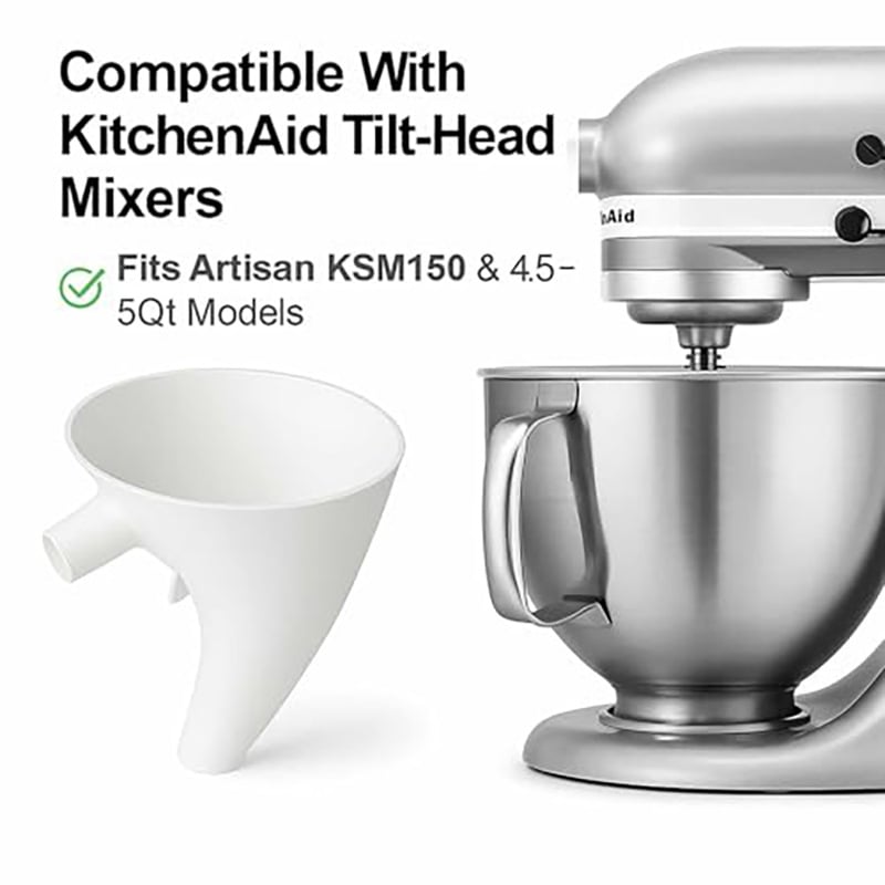 Funnel pentru făină pentru amestecător KitchenAid Artisan KSM150