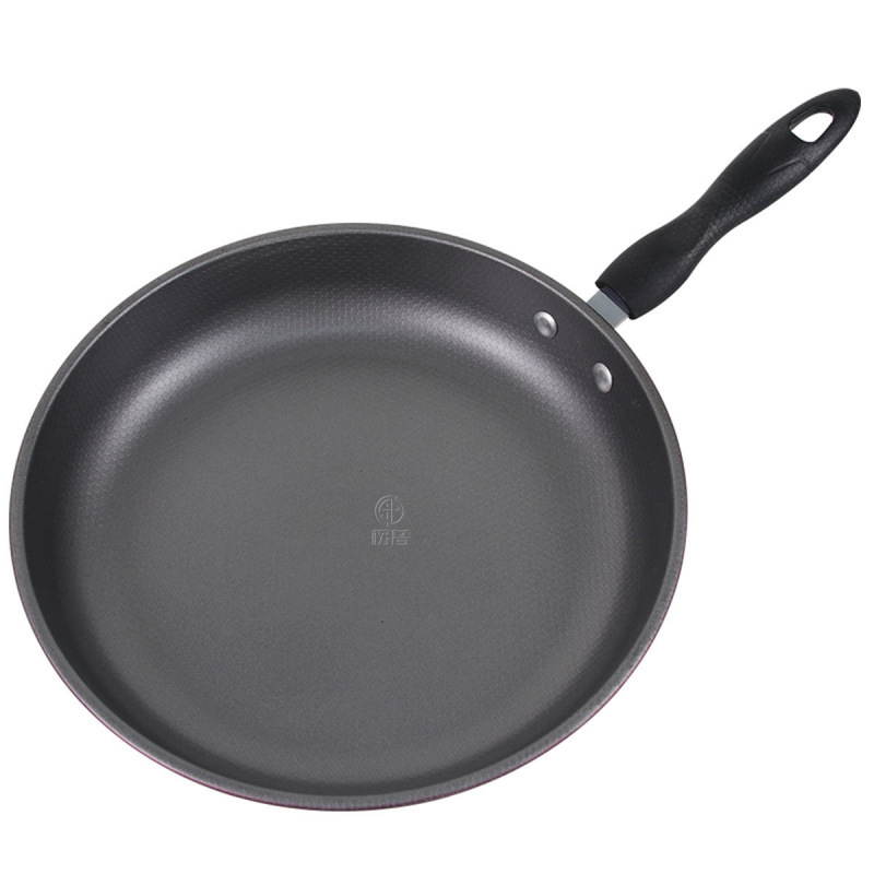 Tigaie antiaderentă în stil coreean, fund plat, 23–26 cm, bază din aluminiu