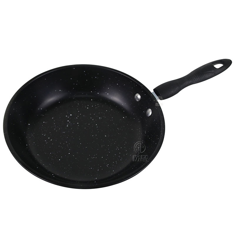 Tigaie antiaderentă în stil coreean, fund plat, 23–26 cm, bază din aluminiu
