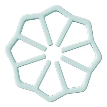 Covoraș din silicon termoizolant cu design floral decupat, anti-arzire pentru masă, suport pentru farfurii și boluri, covoraș rezistent la căldură pentru oale
