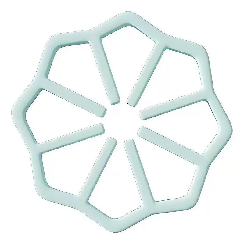 Covoraș din silicon termoizolant cu design floral decupat, anti-arzire pentru masă, suport pentru farfurii și boluri, covoraș rezistent la căldură pentru oale
