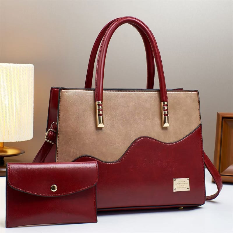 Dazia ženska PU kožna crossbody torba - korejskog stila, gradski minimalistički dizajn, srednje veličine za svakodnevnu upotrebu