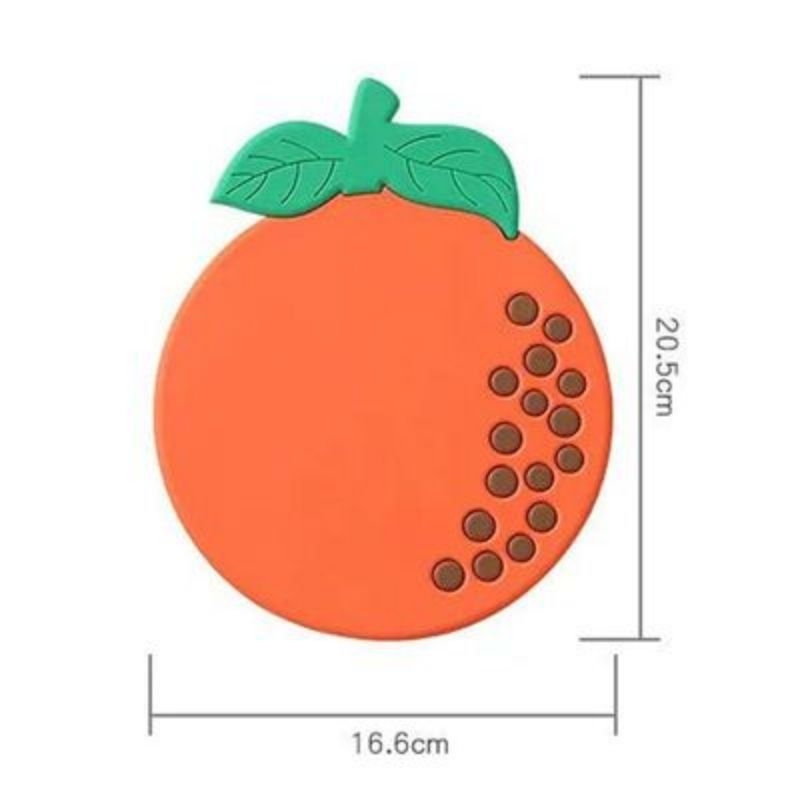 Covoraș din silicon termic rezistent la temperatură, impermeabil și anticald, pentru pahare, oale și farfurii, cu model desen animat