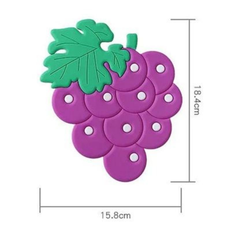 Covoraș din silicon termic rezistent la temperatură, impermeabil și anticald, pentru pahare, oale și farfurii, cu model desen animat