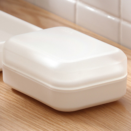 Cutie de săpun din plastic durabil, cu două niveluri de drenaj