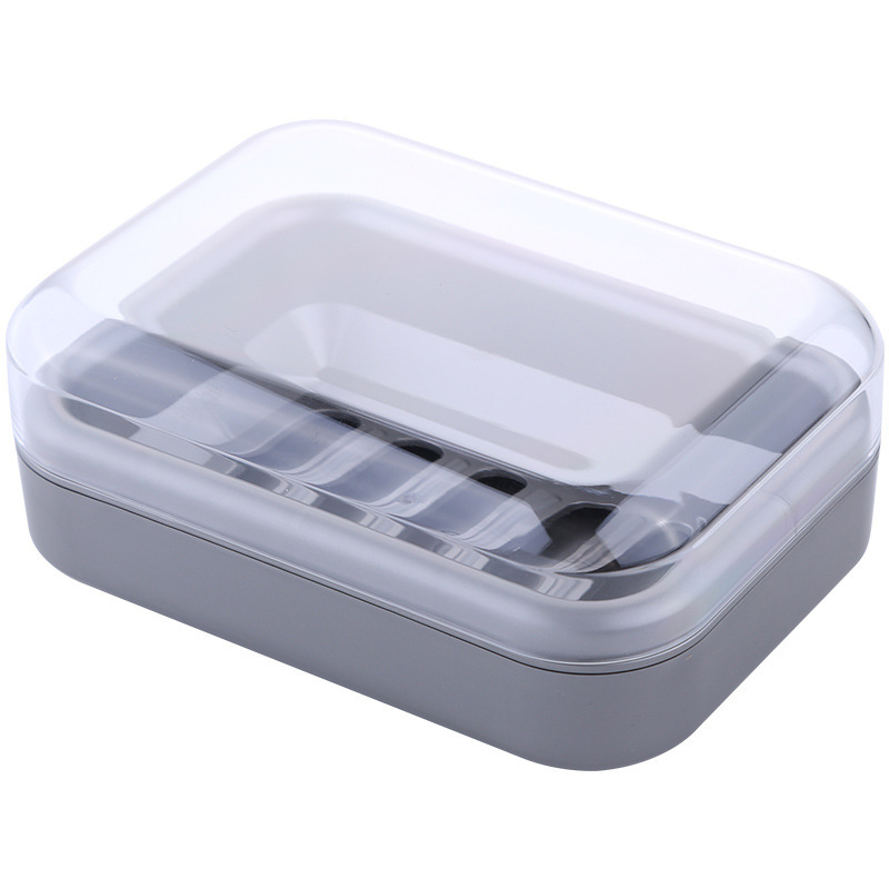 Cutie de săpun din plastic durabil, cu două niveluri de drenaj