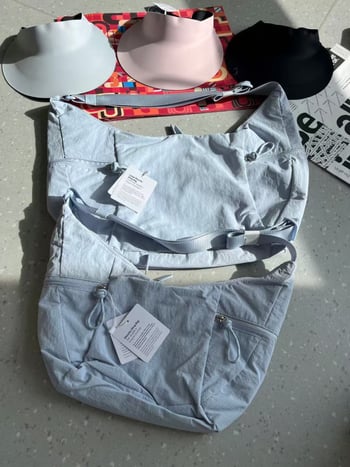 Slouchy Sling Croissant torba, crossbody za žene, 6L mala i 13L velika dumpling stil torba, svakodnevna torba za rame