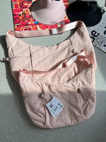 Slouchy Sling Croissant torba, crossbody za žene, 6L mala i 13L velika dumpling stil torba, svakodnevna torba za rame