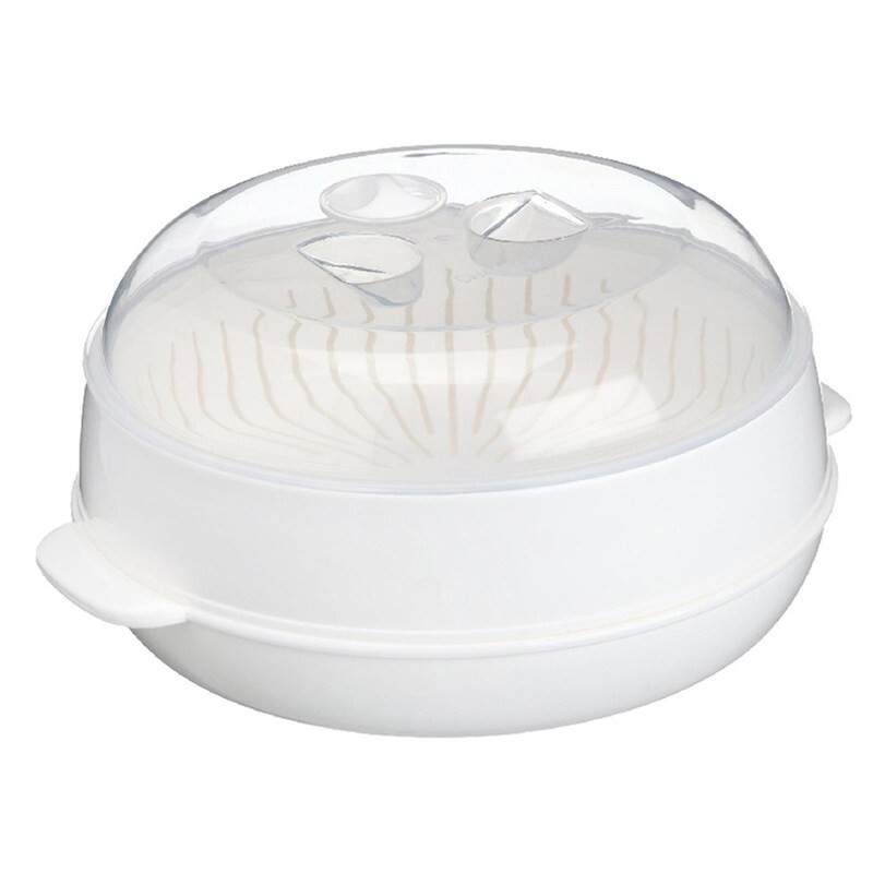 Camellia Vas de aburi pentru microunde 1000 ml – ustensil alimentar pentru încălzirea prânzului, model 2701