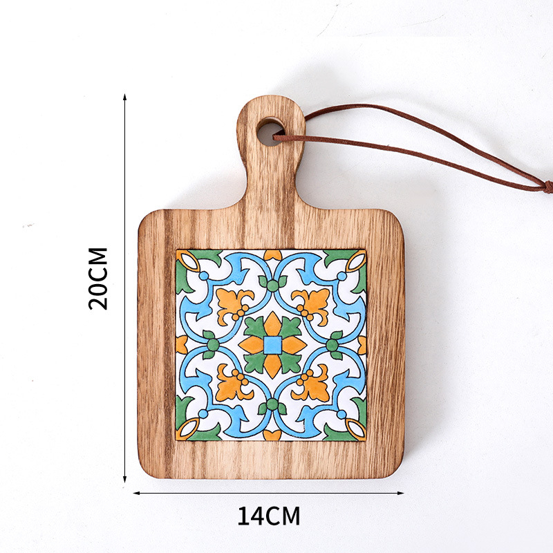 Set ceramic pentru masă: plăci și suporturi ceramice, izolație termică, protecție împotriva arsurilor, pentru oale, supe, cești, farfurii