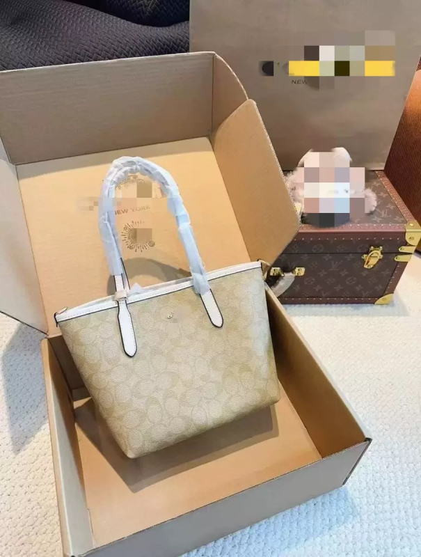 City23 tote torba s monogramom, magnetska kopča, velika kapaciteta, torba za nošenje u ruci i na rame za žene