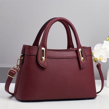 PU ženska torba, srednje veličine, casual stil, ramena i crossbody, velika zapremina, poliester podstava, zatvaranje na zip