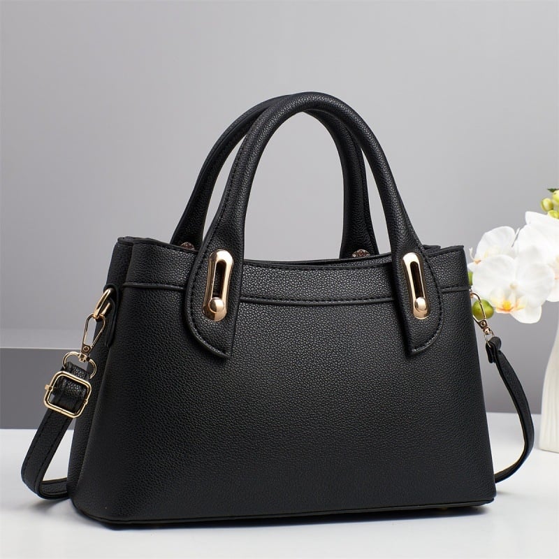 PU ženska torba, srednje veličine, casual stil, ramena i crossbody, velika zapremina, poliester podstava, zatvaranje na zip