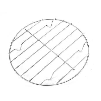 Suport rotund pentru aburi din oțel inoxidabil 201, suport pentru oală nemagnetic, suport de aburi multifuncțional cu izolație