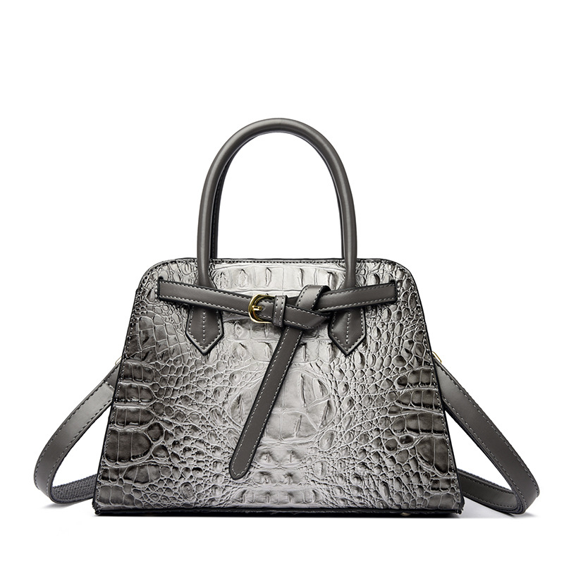 Ženska torba velika s uzorkom krokodila, s remenom za rame i crossbody remenom, stil Euro-Amerika, visoka kvaliteta