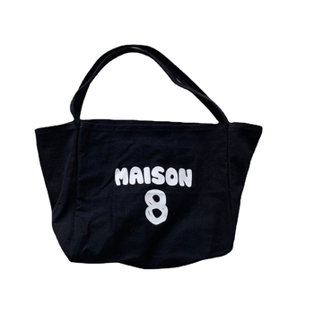 Torba od platna velike kapacitete za žene, bucket stil, debeli kaiš za ramena, svakodnevna casual torba s natpisom slova