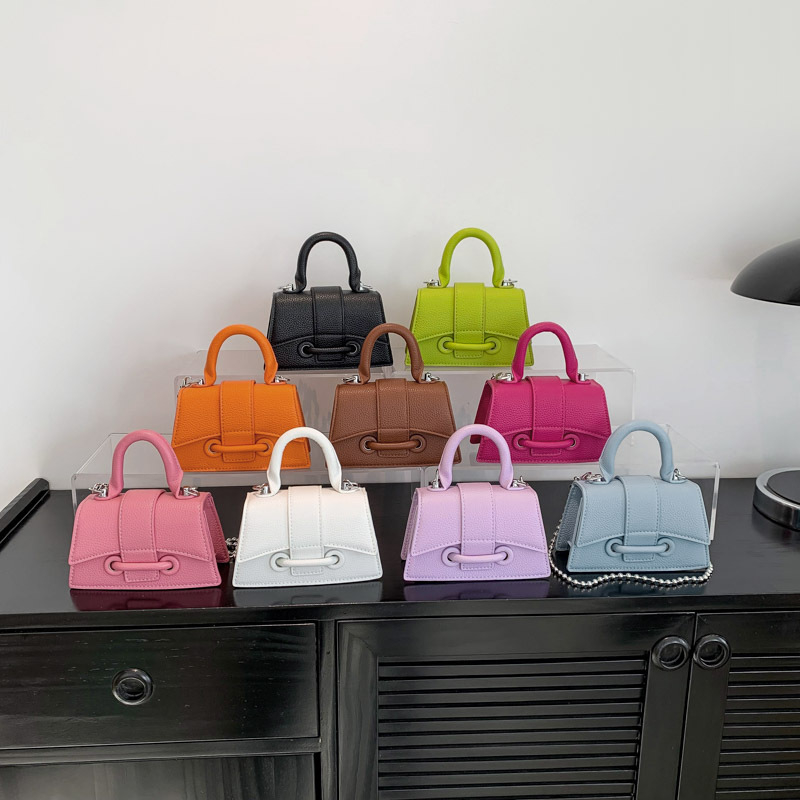 Niš torbica za žene, ljetna mini torba u obliku školjke za ruž, svestran dizajn, crossbody s lancem, mala kvadratna torba