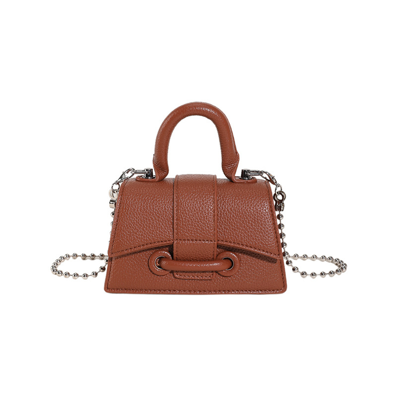 Niš torbica za žene, ljetna mini torba u obliku školjke za ruž, svestran dizajn, crossbody s lancem, mala kvadratna torba
