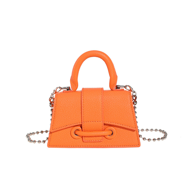Niš torbica za žene, ljetna mini torba u obliku školjke za ruž, svestran dizajn, crossbody s lancem, mala kvadratna torba