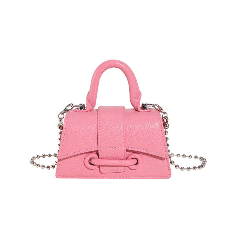 Niš torbica za žene, ljetna mini torba u obliku školjke za ruž, svestran dizajn, crossbody s lancem, mala kvadratna torba