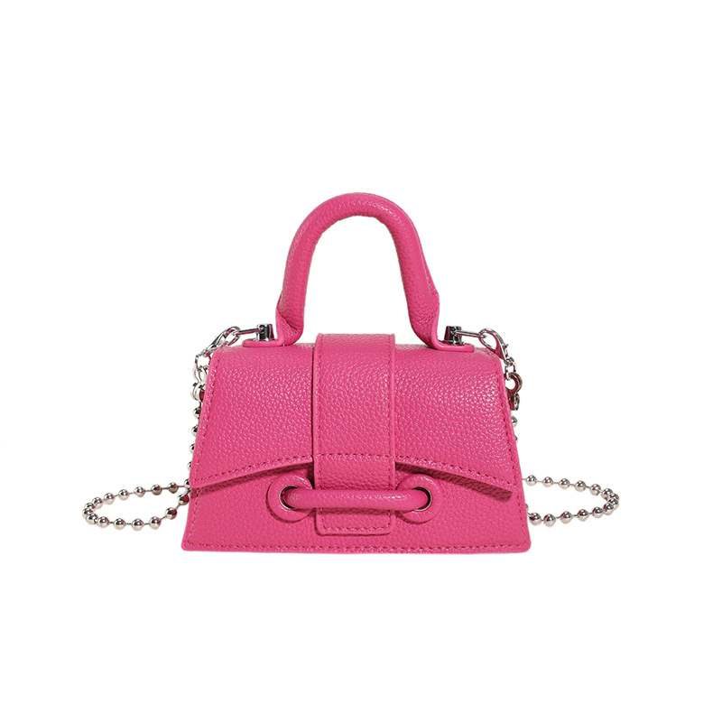 Niš torbica za žene, ljetna mini torba u obliku školjke za ruž, svestran dizajn, crossbody s lancem, mala kvadratna torba