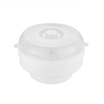 Aburitor Health Pot cu capac, PP material, tavă de aburi îngroșată și grătar de separare a apei, accesoriu universal