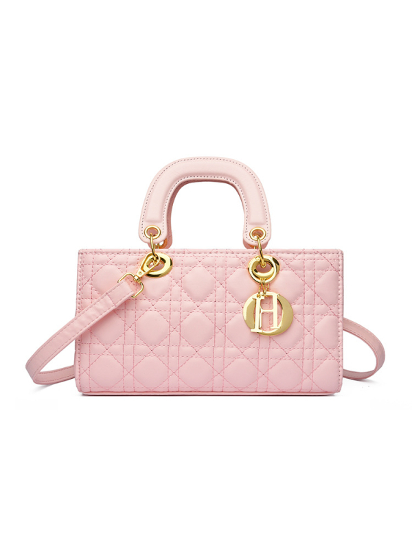 Diana torba od lakirane kože, horizontalnog oblika, za žene, preko ramena ili crossbody remenom od lanca, elegantan dizajn