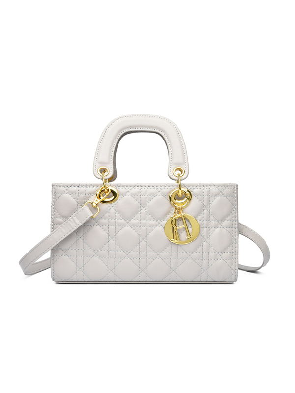 Diana torba od lakirane kože, horizontalnog oblika, za žene, preko ramena ili crossbody remenom od lanca, elegantan dizajn