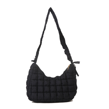 Elastična torba za rame od Oxford platna, velika kapaciteta, plisirana oblaku oblik, dumpling bubble stil