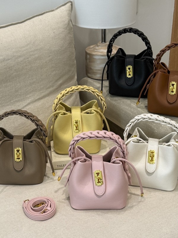 Ženska torba od PU kože tipa kanta, model 26, popularna, svakodnevni stil, za rame ili crossbody